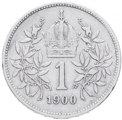 купить Австро-Венгрия 1 крона 1900 (монета для Австрии)
