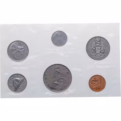 купить Канада набор из 6 монет 1968 в запайке