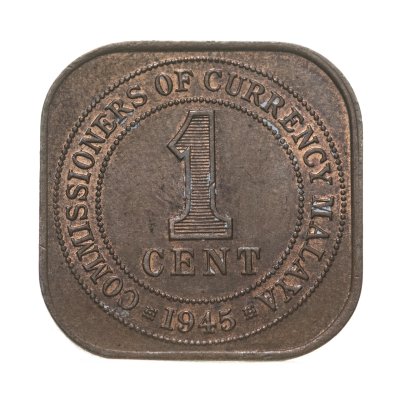 купить Малайя 1 цент (cent) 1945