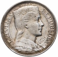 купить Латвия 5 латов 1931