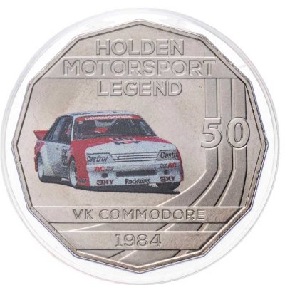 купить Австралия 50 центов 2018 «Легенда моторного спорта - Holden VK Commodore»