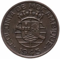 Купить Мозамбик 1 эскудо 1945