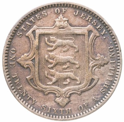 купить Джерси 1/26 шиллинга (shilling) 1870