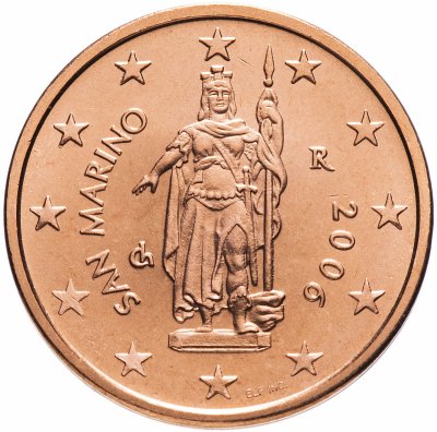 купить Сан-Марино 2 цента (cents) 2006
