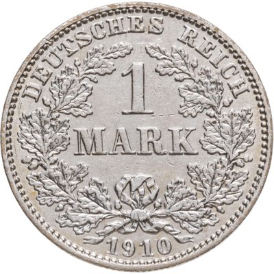 купить Германия (Германская Империя) 1 марка 1910 "Е"