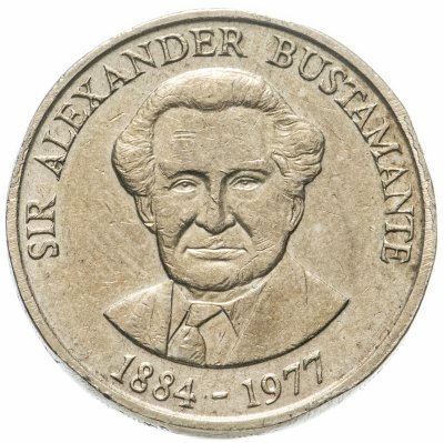купить Ямайка 1 доллар (dollar) 1990-1993 не магнетик, случайная дата