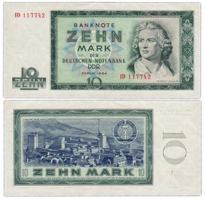 купить Германия 10 марок 1964 (Pick 23)