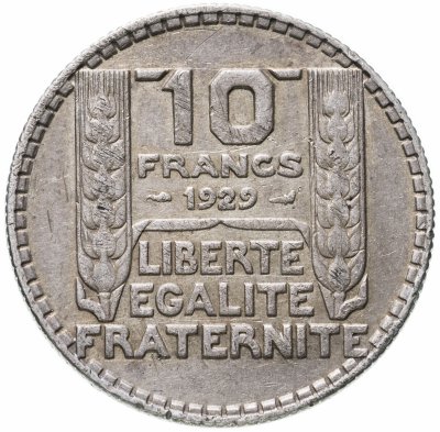 купить Франция 10 франков 1929