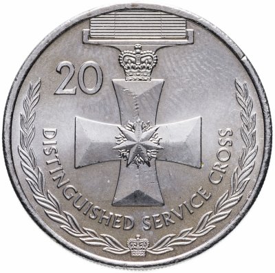 купить Австралия 20 центов (cents) 2017 Легенды АНЗАК - Медали почета. Крест за доблестную службу