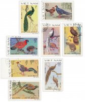 купить Набор марок Вьетнам 1978 "Птицы" 8 шт(гашенные)
