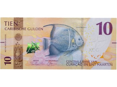 купить Кюрасао и Синт-Мартен 10 гульденов 2025