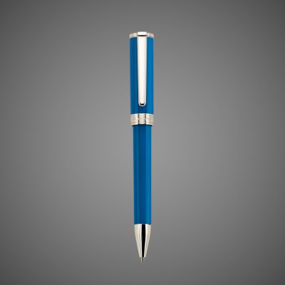 купить Шариковая ручка Aurora TU Resin Blue CT, в подарочной коробке, Лаки и смолы: смола, хром, 2026 г.