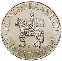 купить Нидерланды 10 экю 1988 Карл Великий