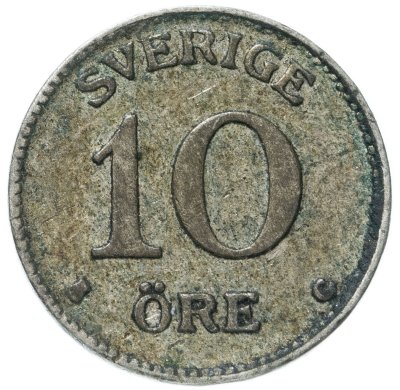 купить Швеция 10 эре (ore) 1931