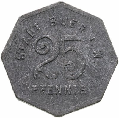купить Германия (Буэр) нотгельд 25 пфеннигов 1919