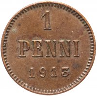 Купить 1 пенни (penny) 1913