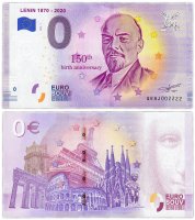 Купить 0 евро (euro) "Ленин" 2019 Номер 002222
