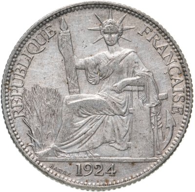 купить Французский Индокитай 20 сантимов (centimes) 1924