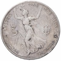 купить 5 крон (corona) 1908 60 лет правления Франца Иосифа