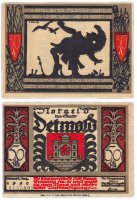 купить Германия (Липпе-Детмольд: Детмольд) 50 пфеннигов 1920 (268.10a/B1/5)