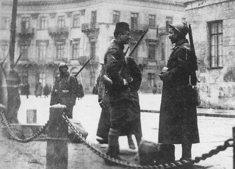 Французские интервенты в Одессе, зима 1918-1919 гг.