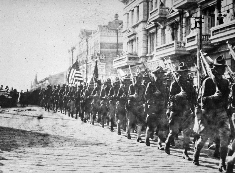 Американские интервенты во Владивостоке, 1919 г.