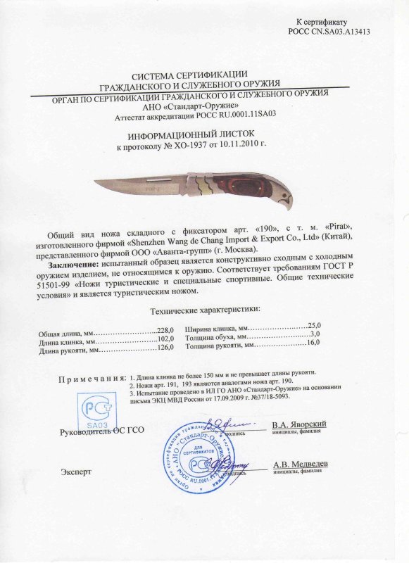 Pirat 190 (191, 193)