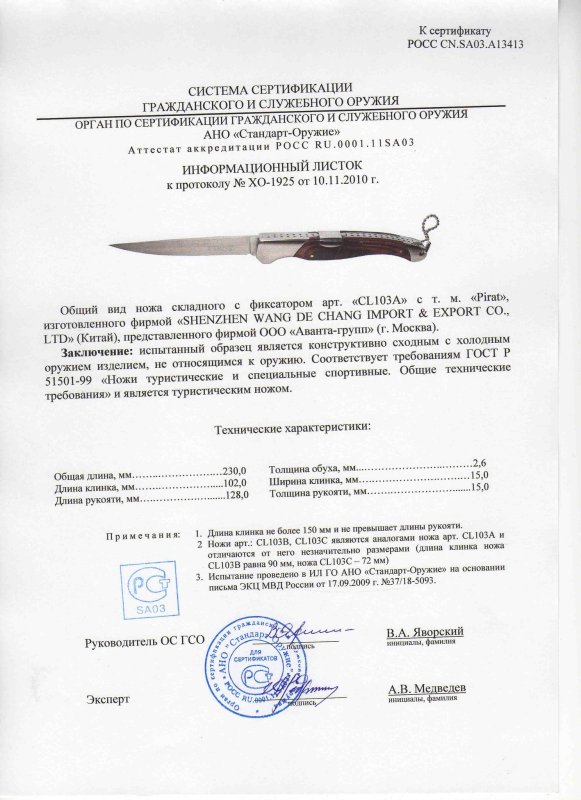 Pirat CL103A (CL103B, CL103C)