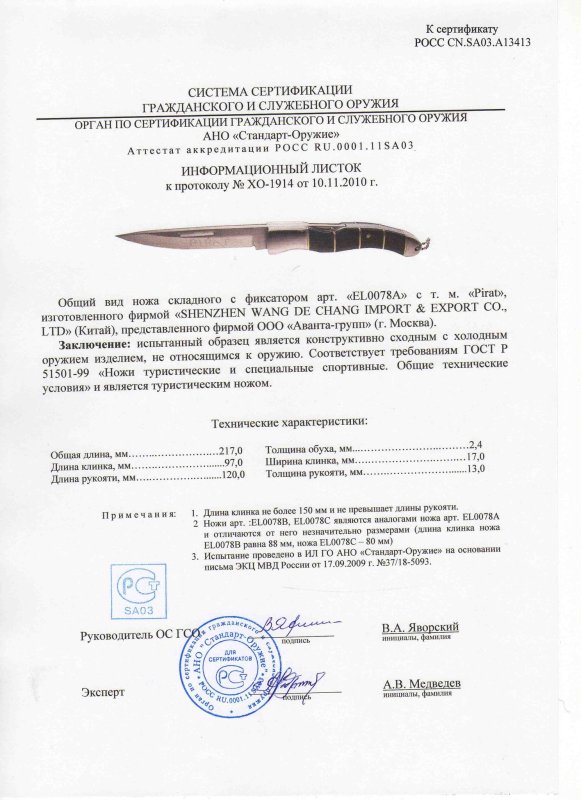 Pirat EL0078A (EL0078B, EL0078C)