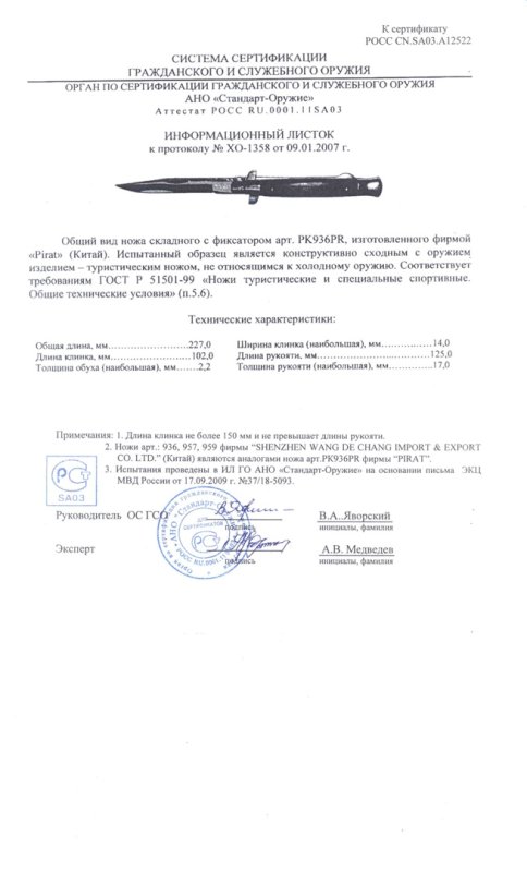 Pirat PK936PR (957, 959)