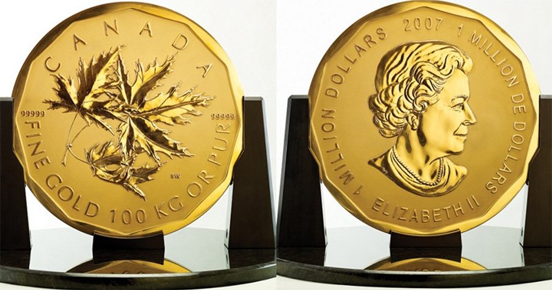 Монета на подставке (аверс и реверс)