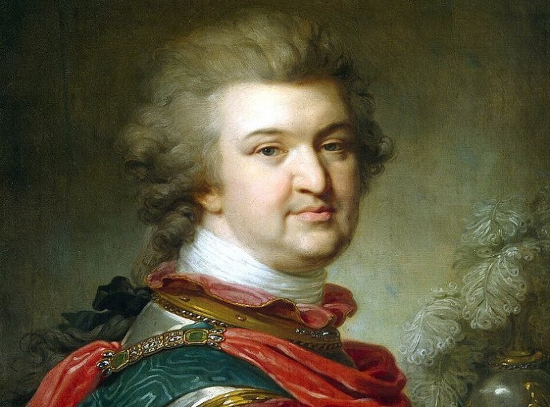 Г.А. Потемкин на портрете 1791 г.