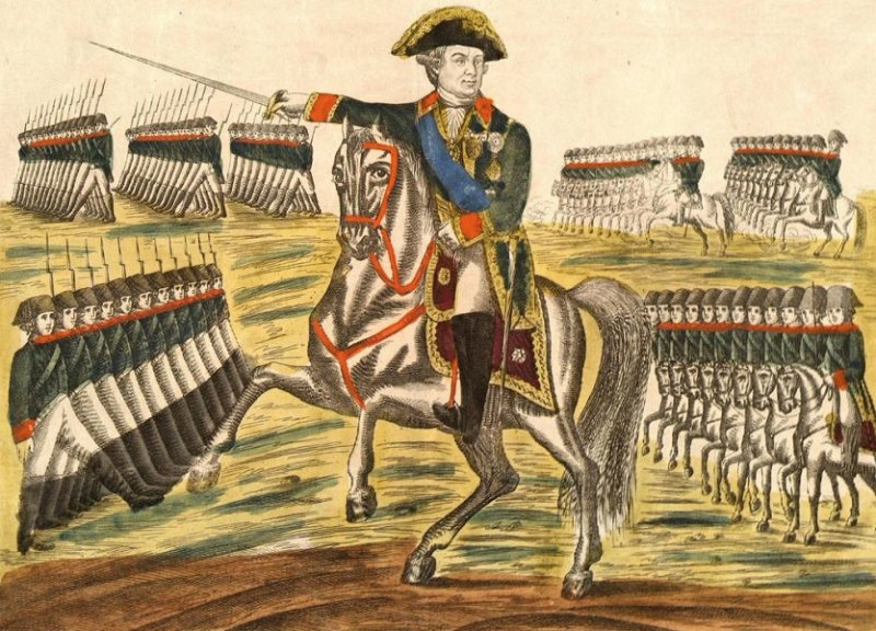 Князь Потемкин на гравюре  1752 г.