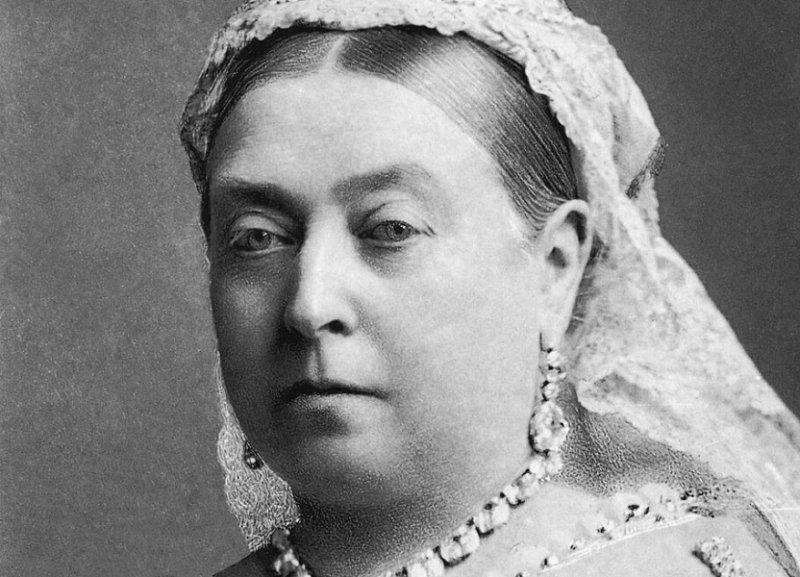 Королева Виктория в 1882 г.