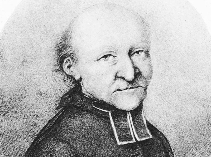 Аббат Огюстен Баррюэль. Гравюра 1820 г.