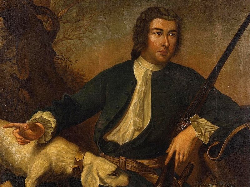 Никита Панин в молодости. Портрет 1750 г.