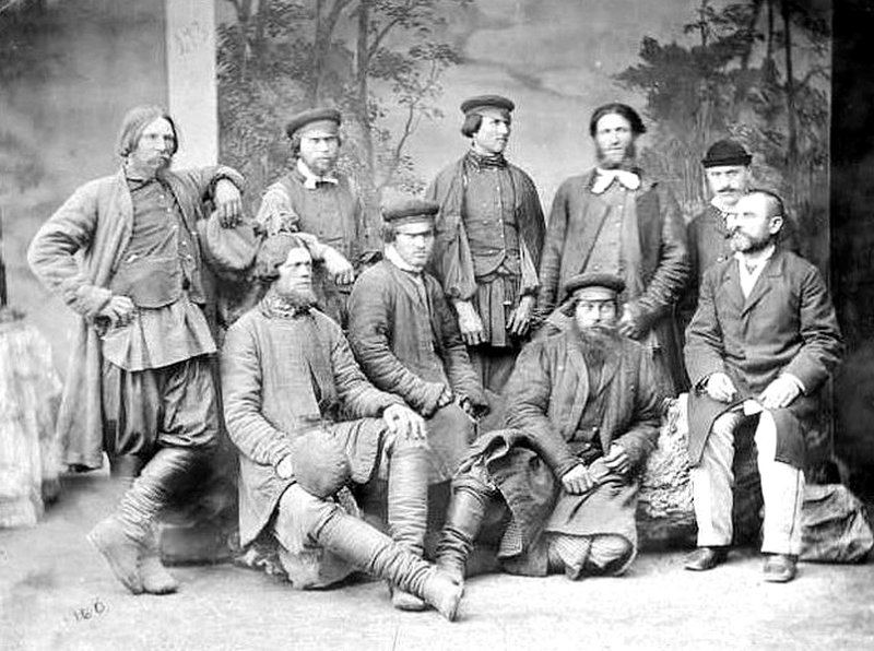 Молокане на фото 1870 г.