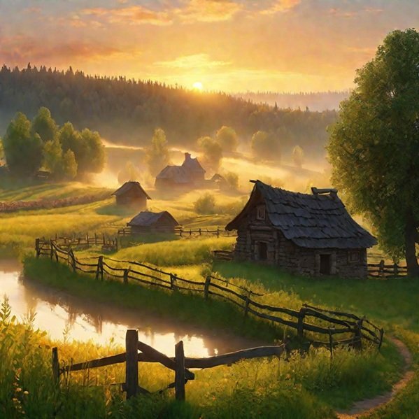 Гончаровская идиллическая Россия