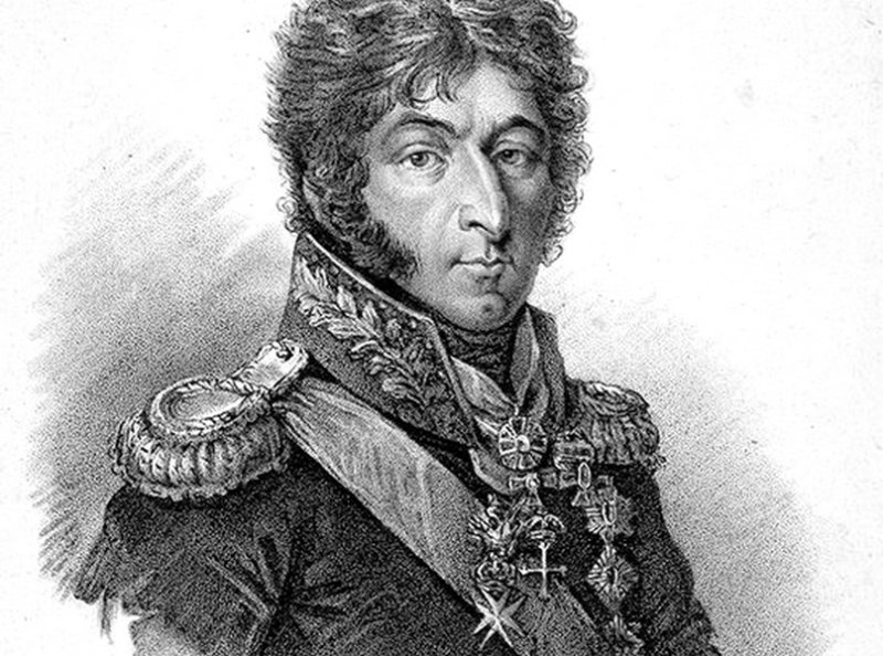 П.И. Багратион на гравюре 1810 г.