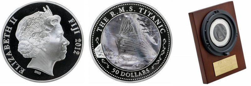 50 долларов 2012 года «Титаник», Фиджи