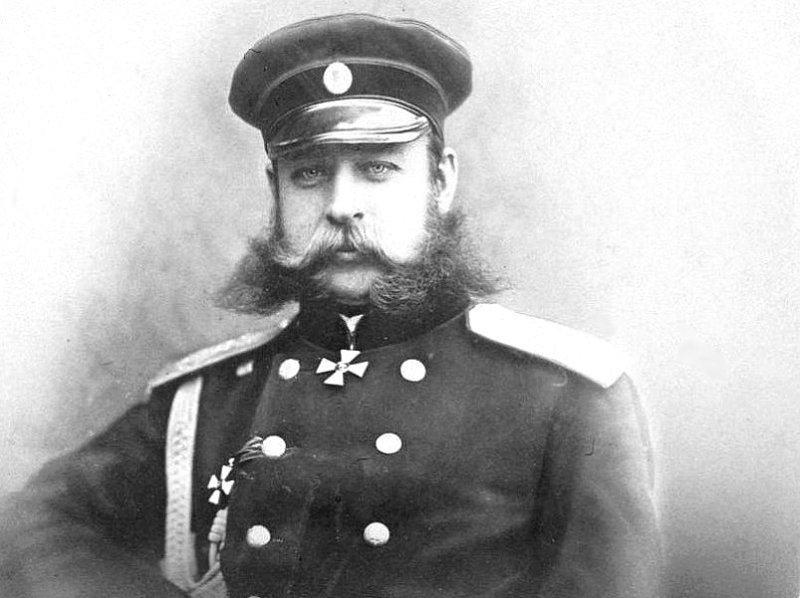 Скобелев на фото 1876 г.
