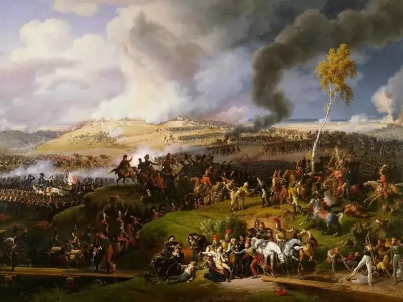 «Бородинское сражение». Картина Л.-Ф. Лежена, 1822 г.