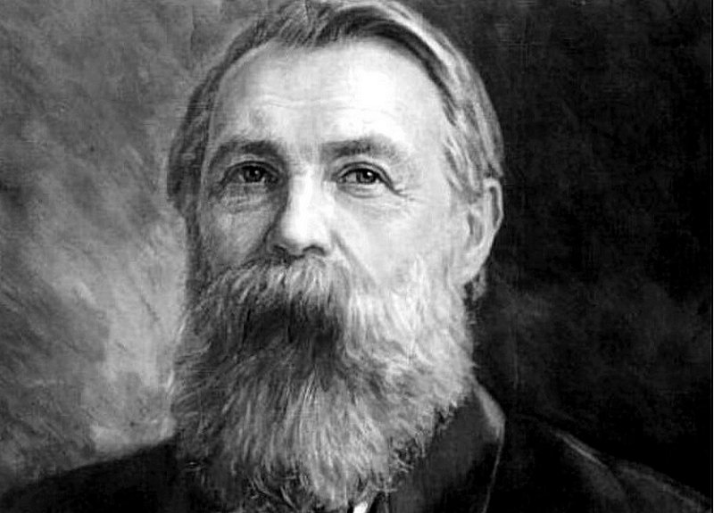 Фридрих Энгельс. Портрет 1880 г.