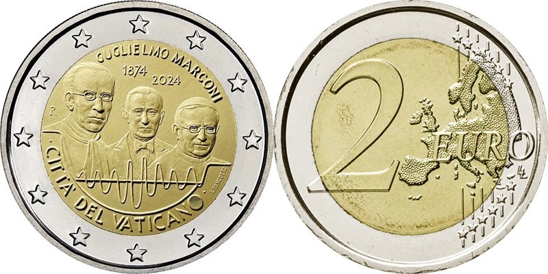 Монета в честь Гульельмо Маркони