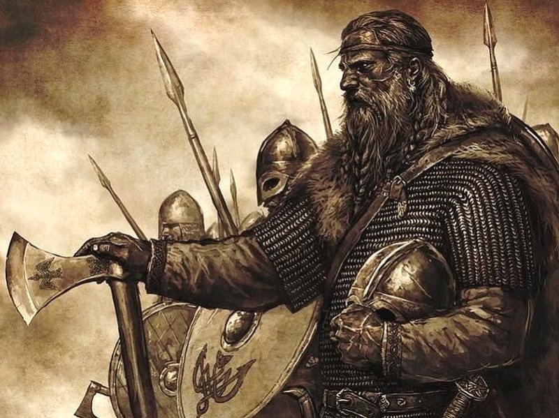 Нормандские завоеватели. Современный рисунок