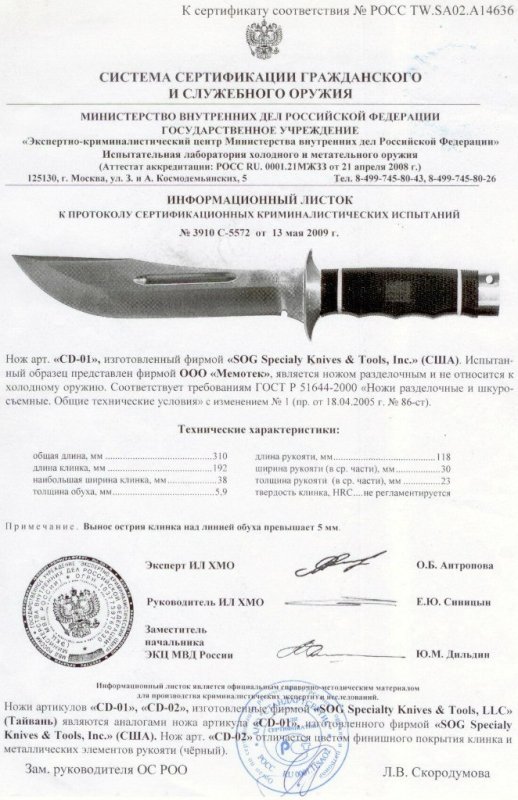 SOG CD-01 (CD-02)