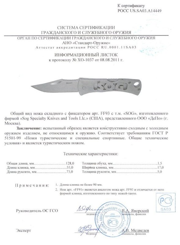 SOG FF93 (FF91)