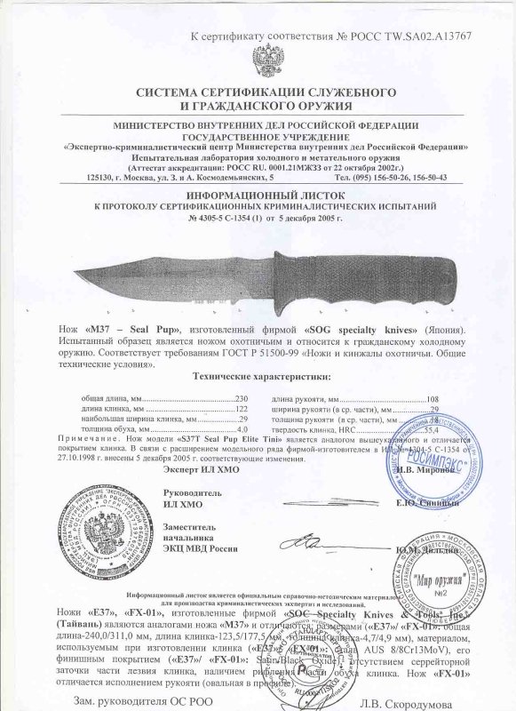 SOG M37 (E37, FX-01)