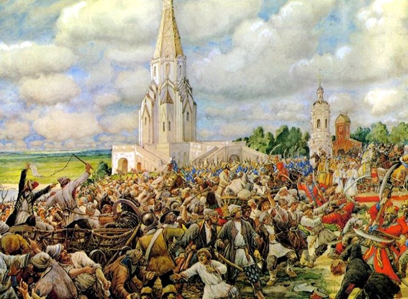 Медный бунт 1662 г. Картина 1938 г.