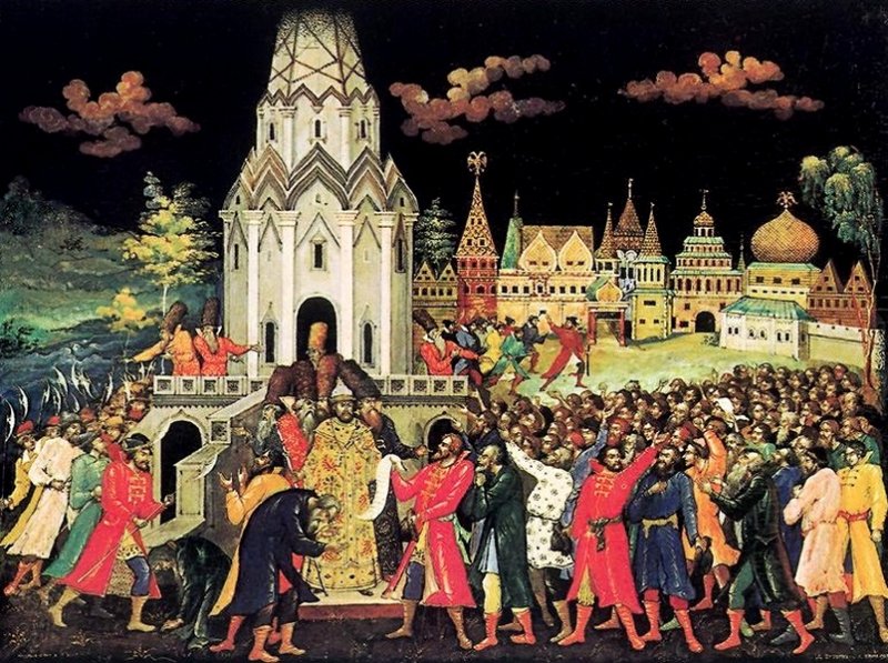 Медный бунт. Картина 1935 г.